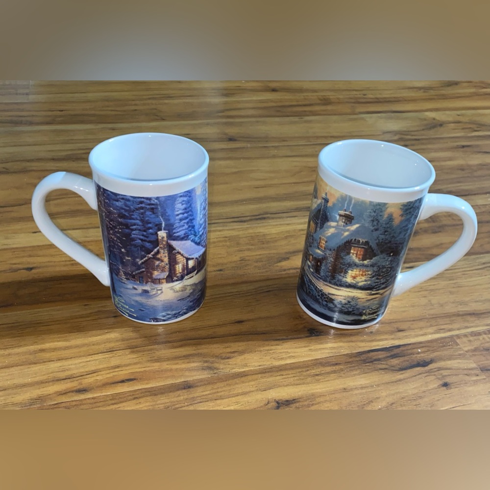 Designpac Gifts, LLC. Thomas Kinkade Collectible Mugs (2)